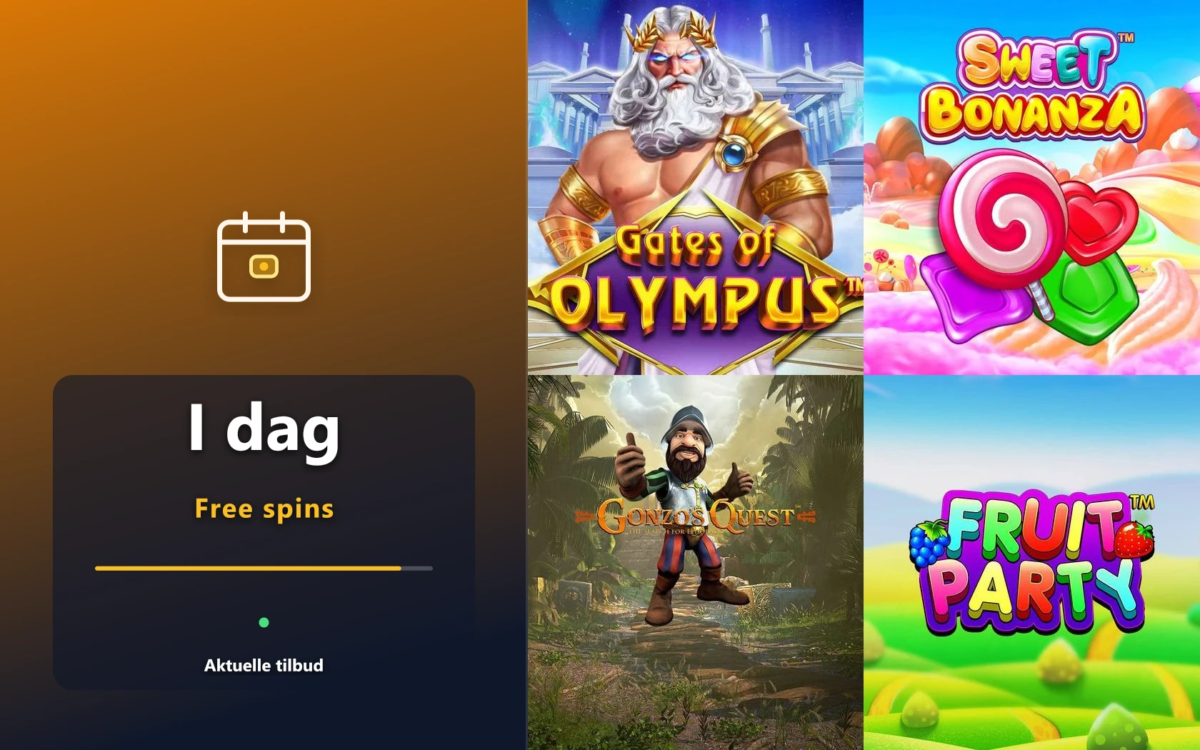 Free spins i dag - tilbud til eksisterende spillere